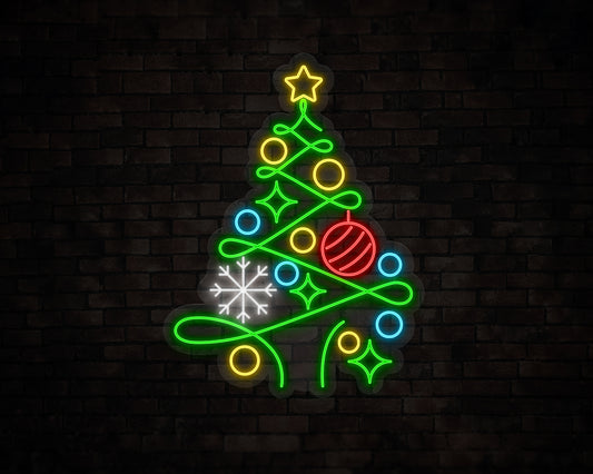 Christmas Tree Neon