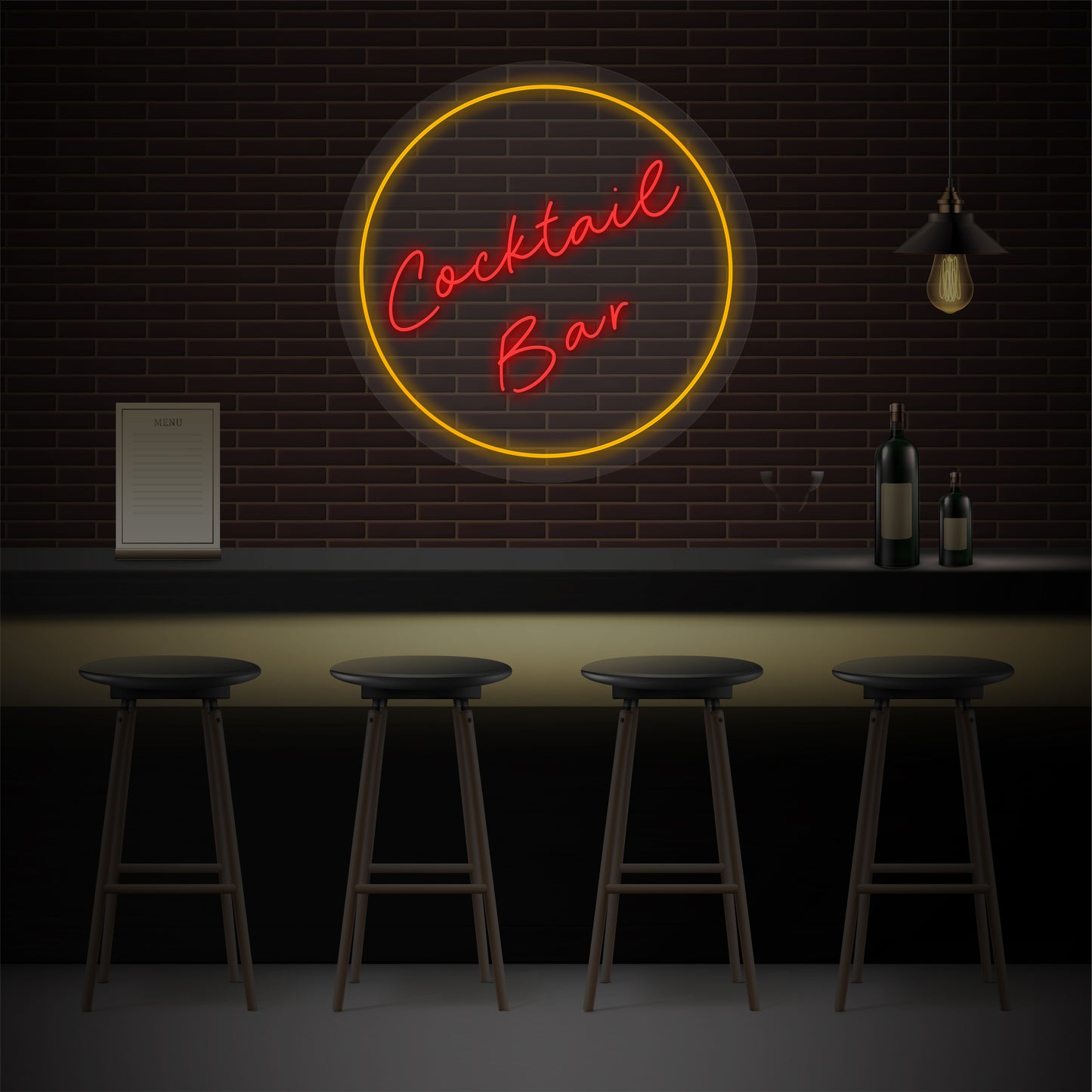 Cocktail Bar Neon Sign