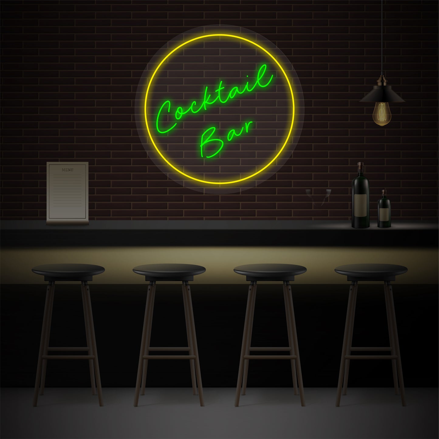 Cocktail Bar Neon Sign