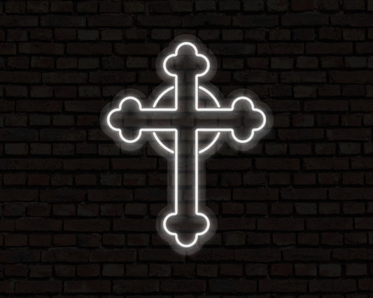 Cross Neon Sign