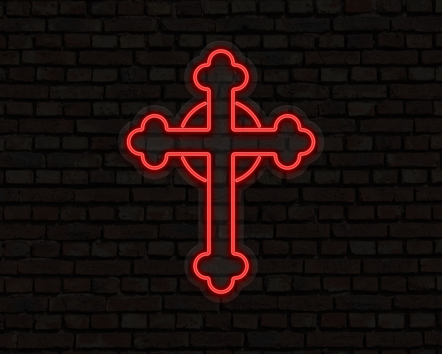 Cross Neon Sign