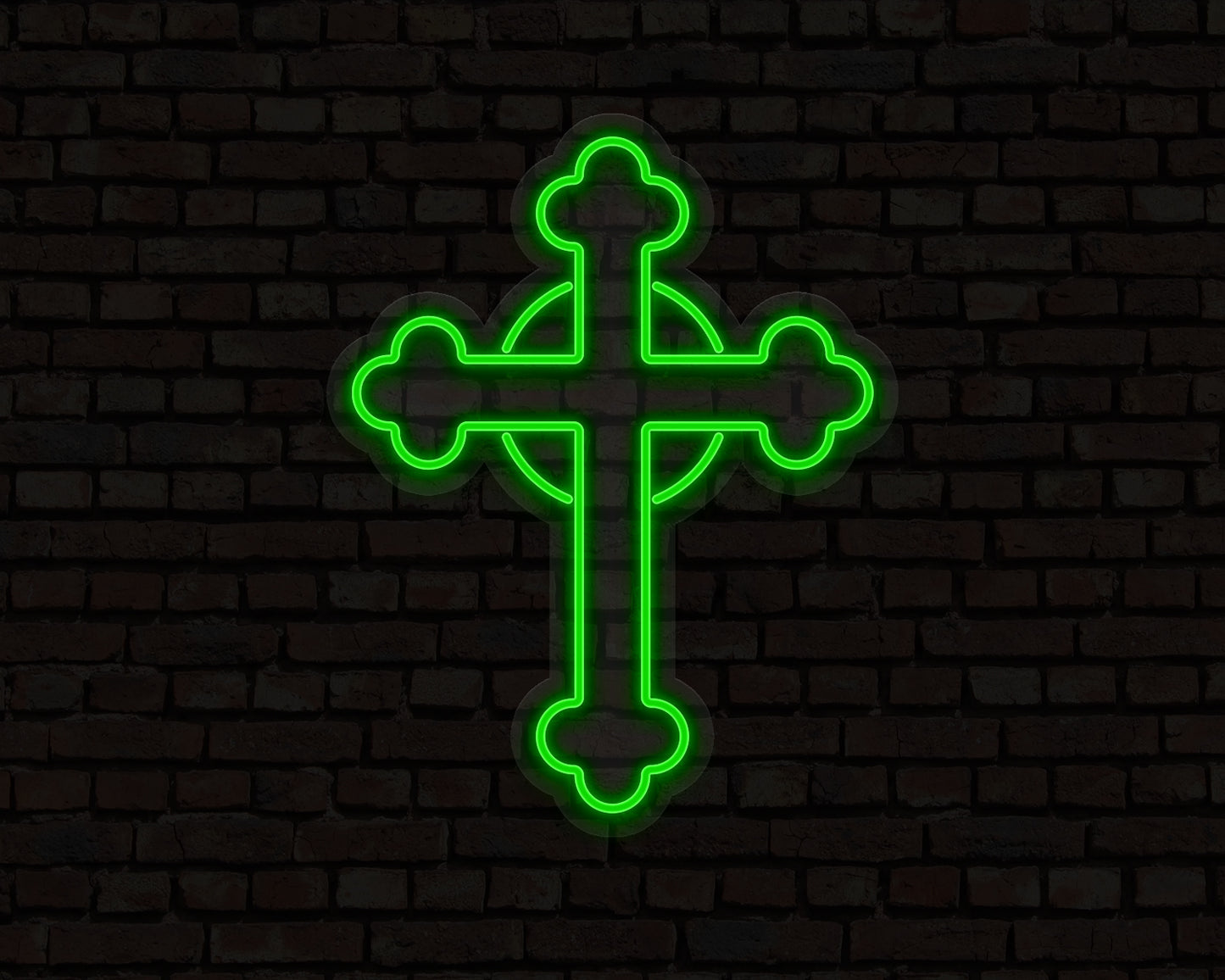 Cross Neon Sign