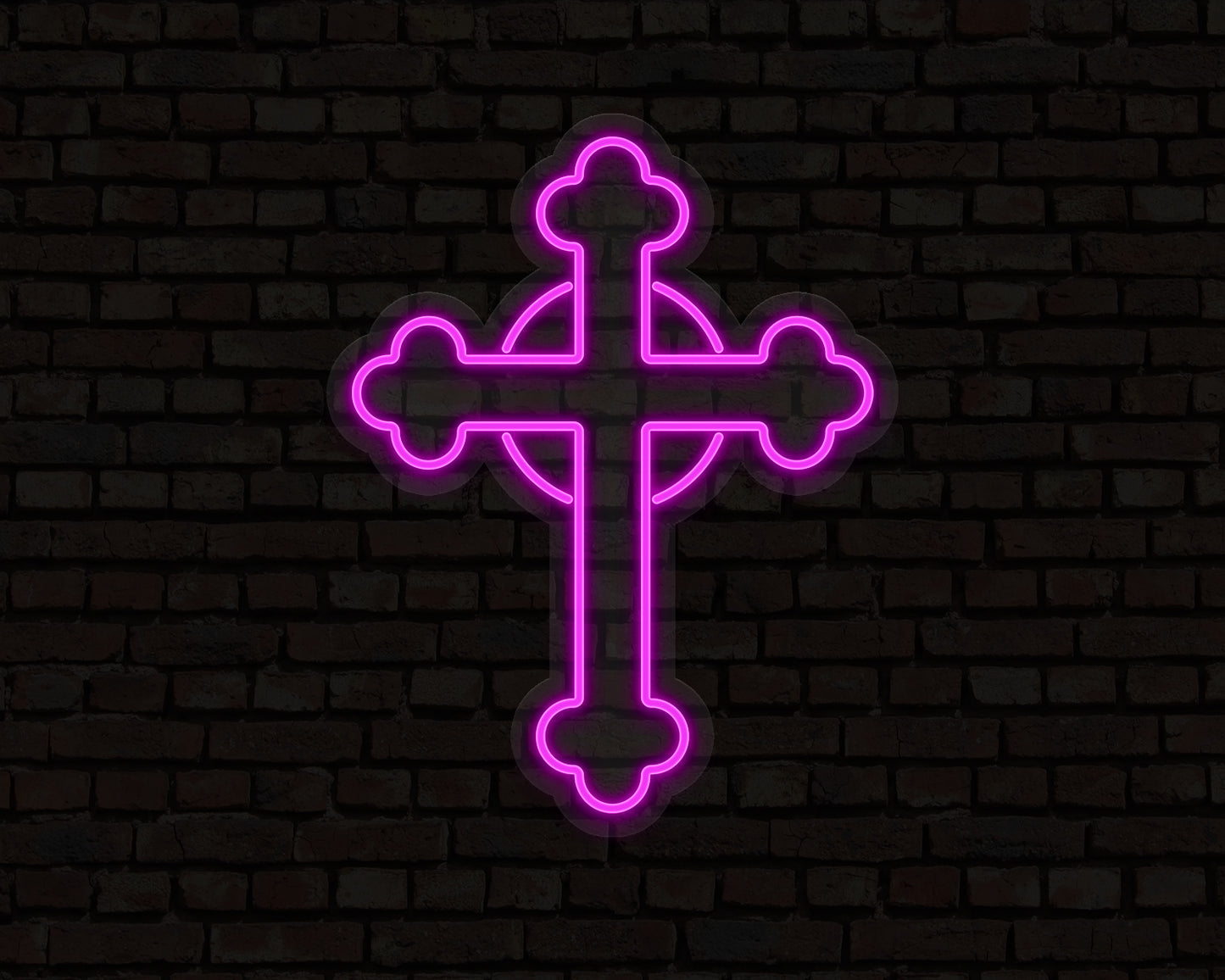 Cross Neon Sign