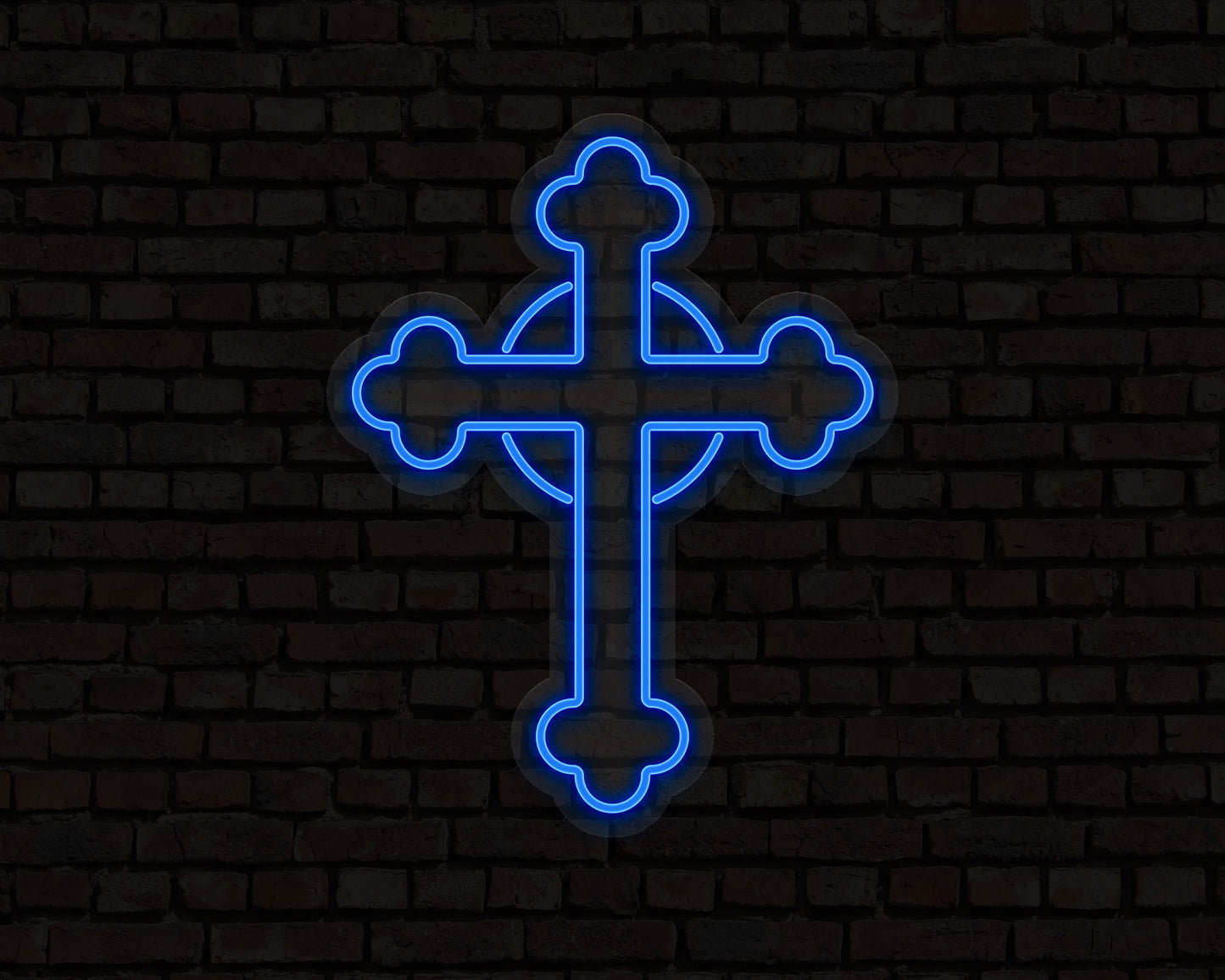 Cross Neon Sign