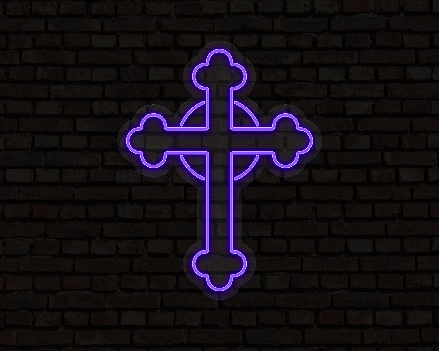 Cross Neon Sign