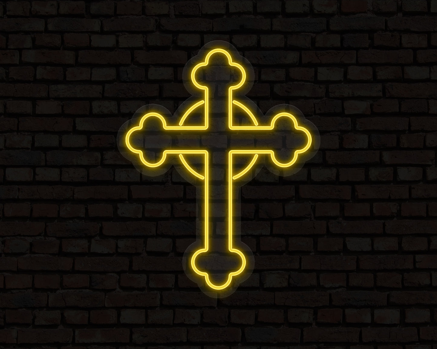 Cross Neon Sign