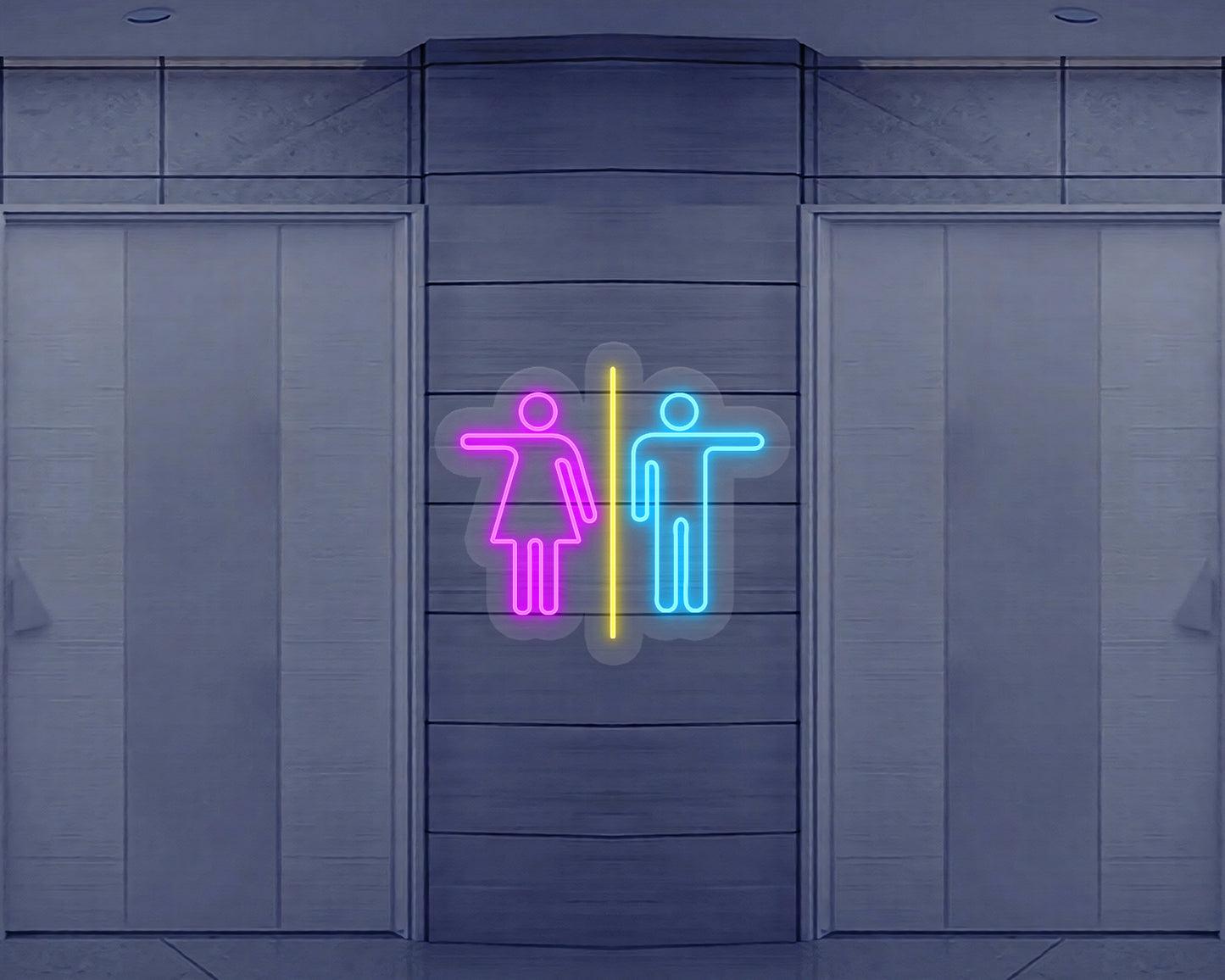 Decor Restroom Neon Sign