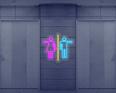 Decor Restroom Neon Sign