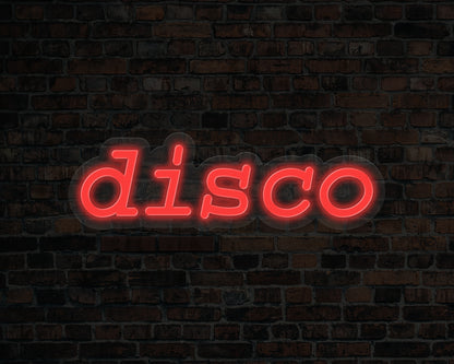 Disco Neon Sign