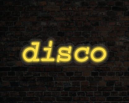 Disco Neon Sign