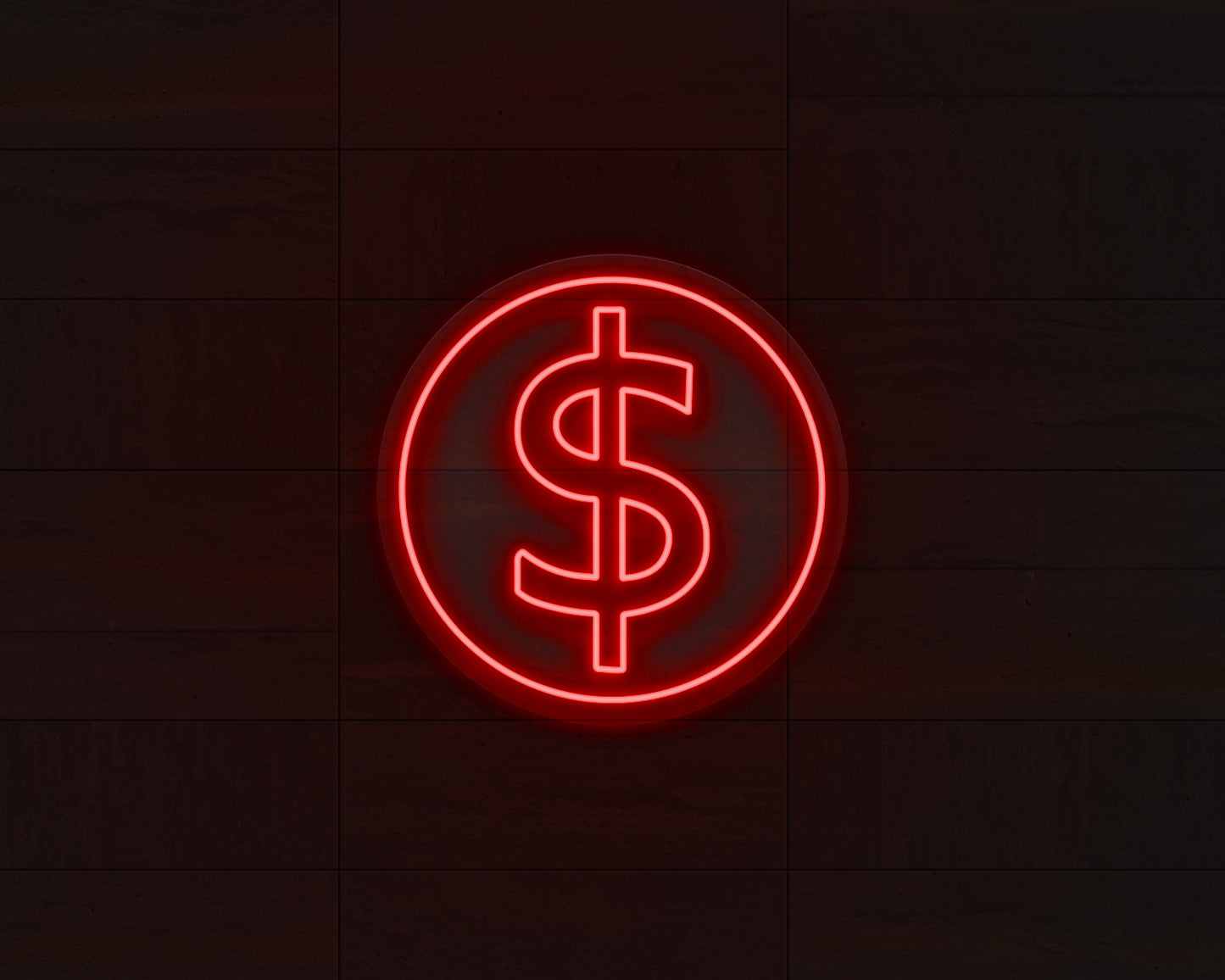 Doller Sign Neon Sign