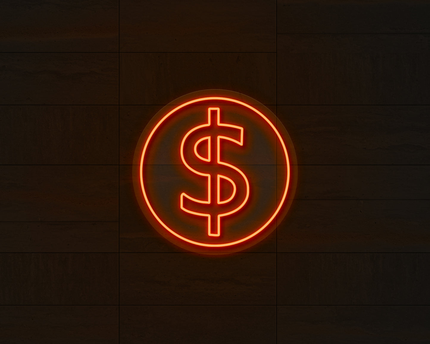 Doller Sign Neon Sign