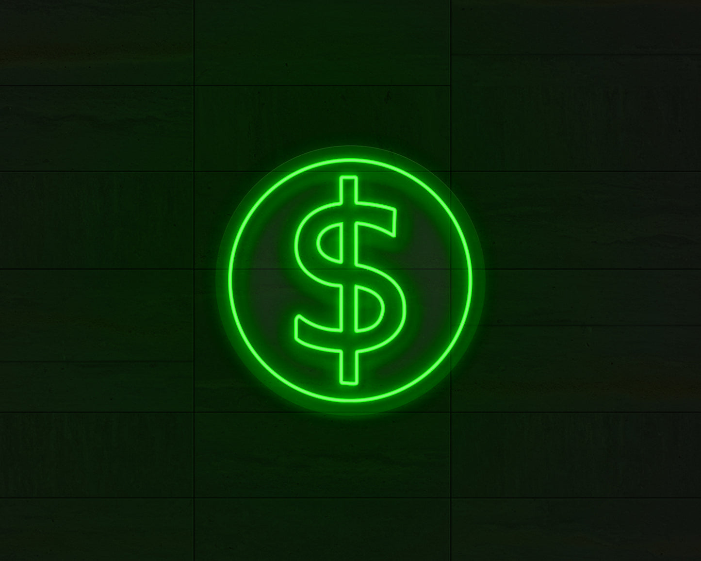 Doller Sign Neon Sign