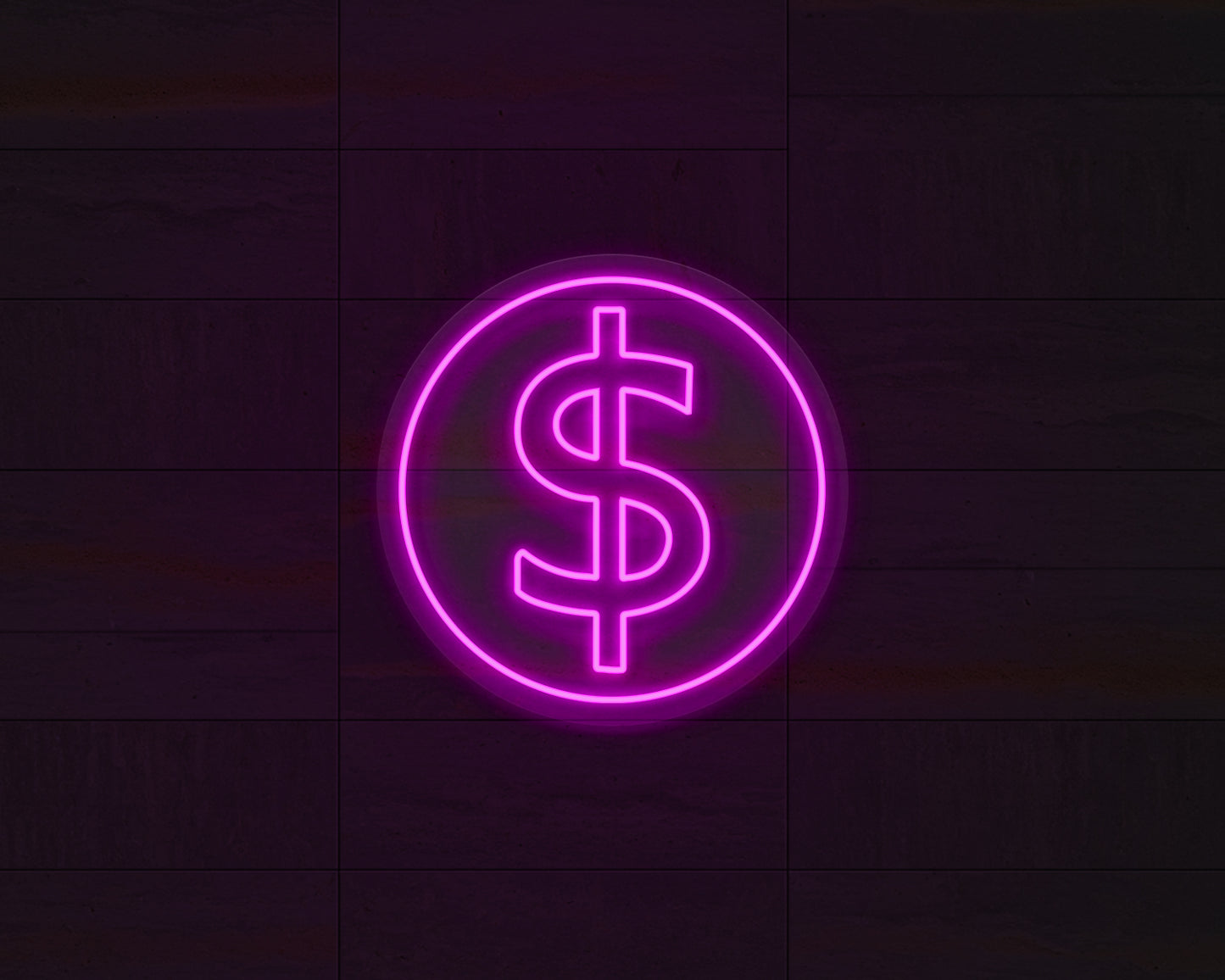 Doller Sign Neon Sign