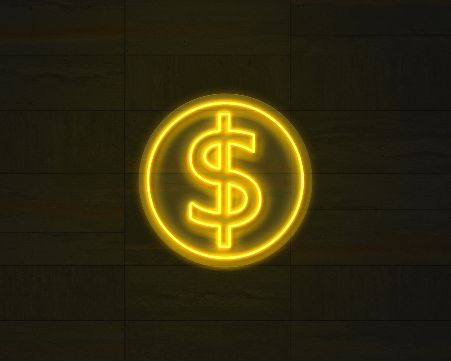 Doller Sign Neon Sign