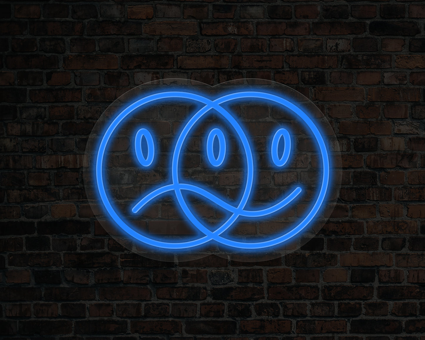 Double Face Neon Sign