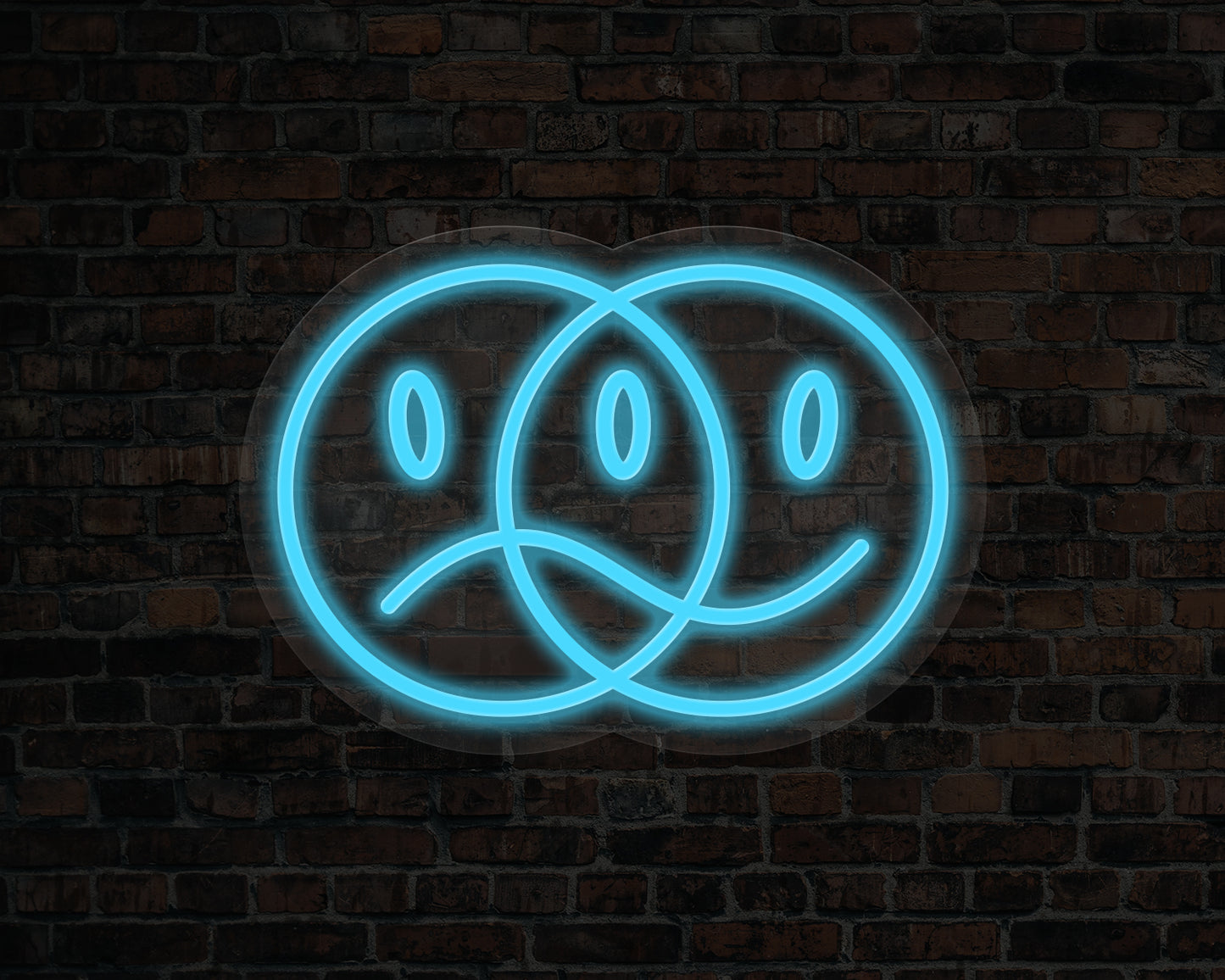 Double Face Neon Sign