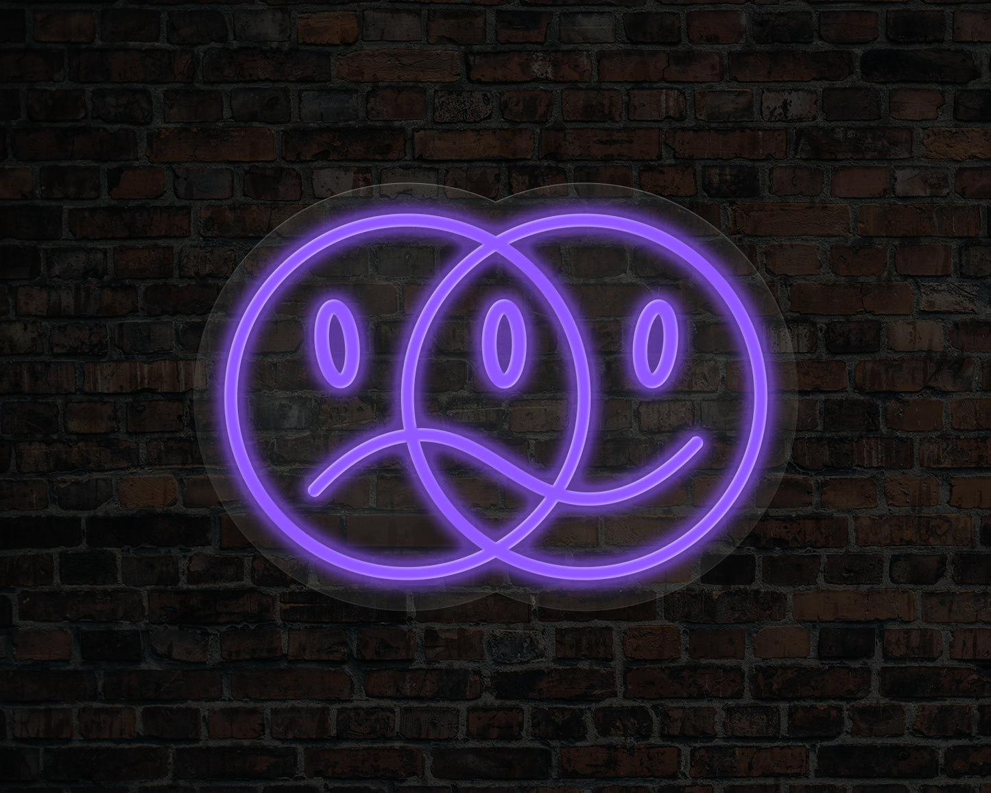 Double Face Neon Sign