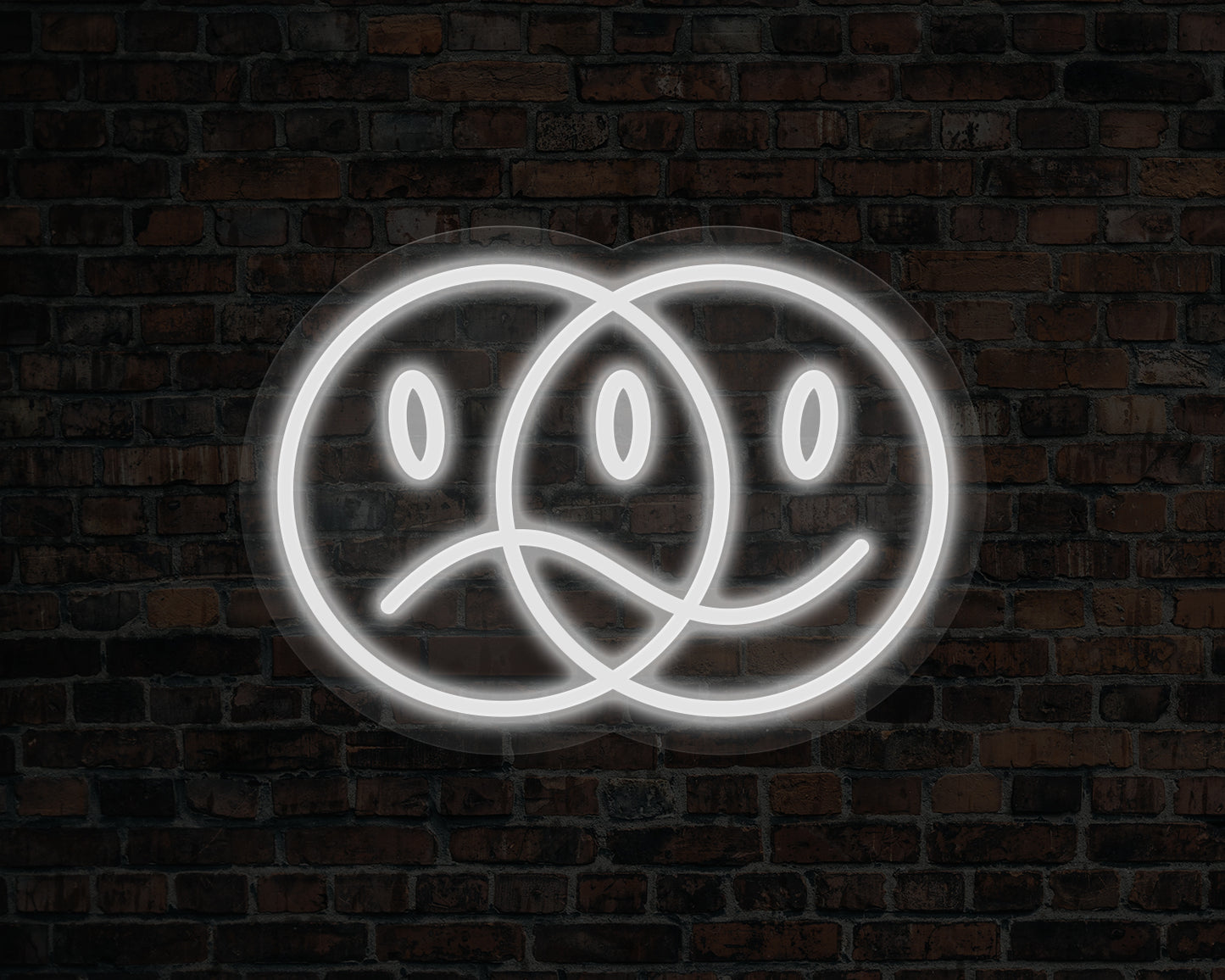 Double Face Neon Sign