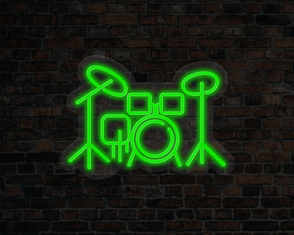 Drums Neon Sign