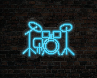 Drums Neon Sign