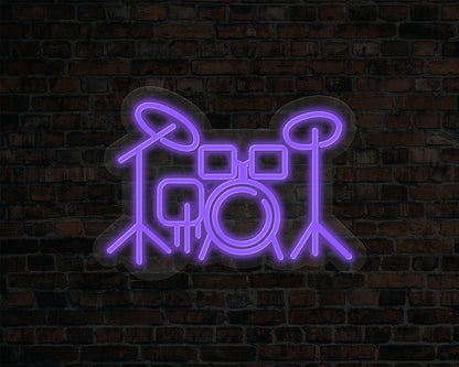 Drums Neon Sign