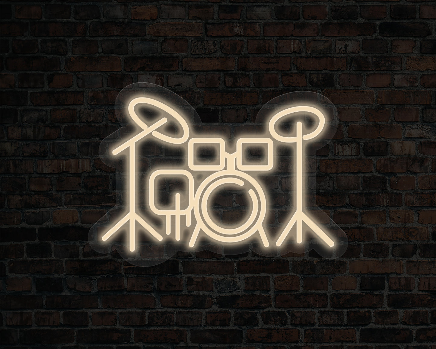 Drums Neon Sign