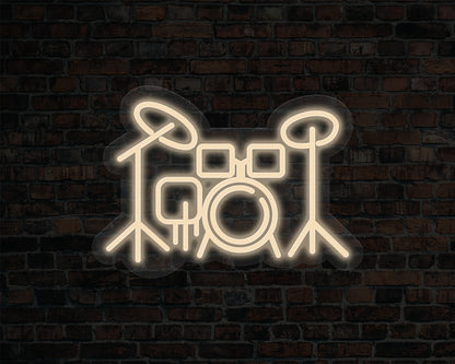 Drums Neon Sign