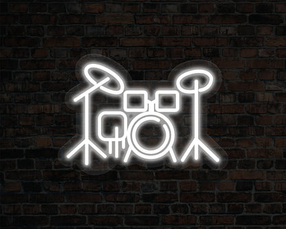 Drums Neon Sign
