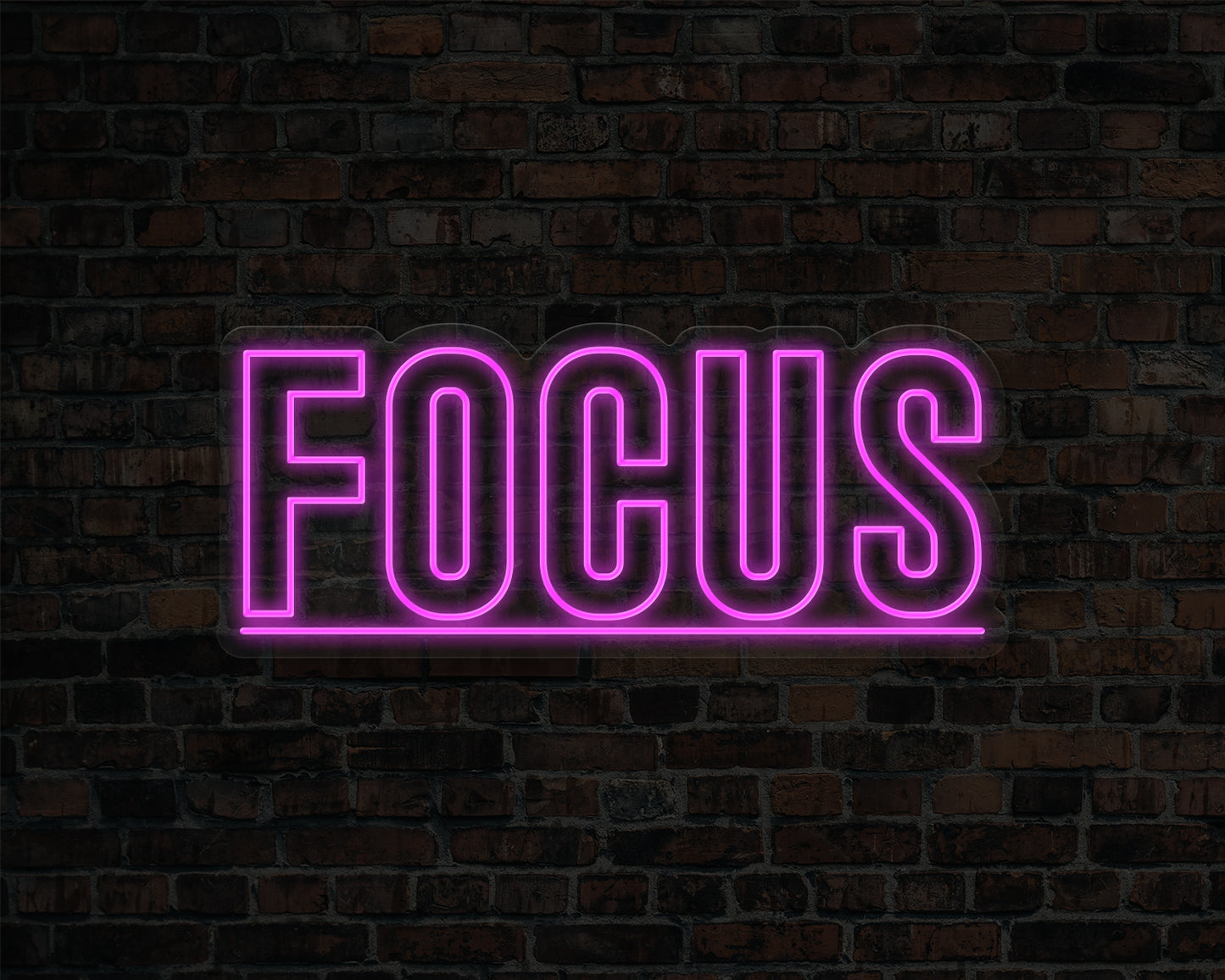 Focus Neon Sign