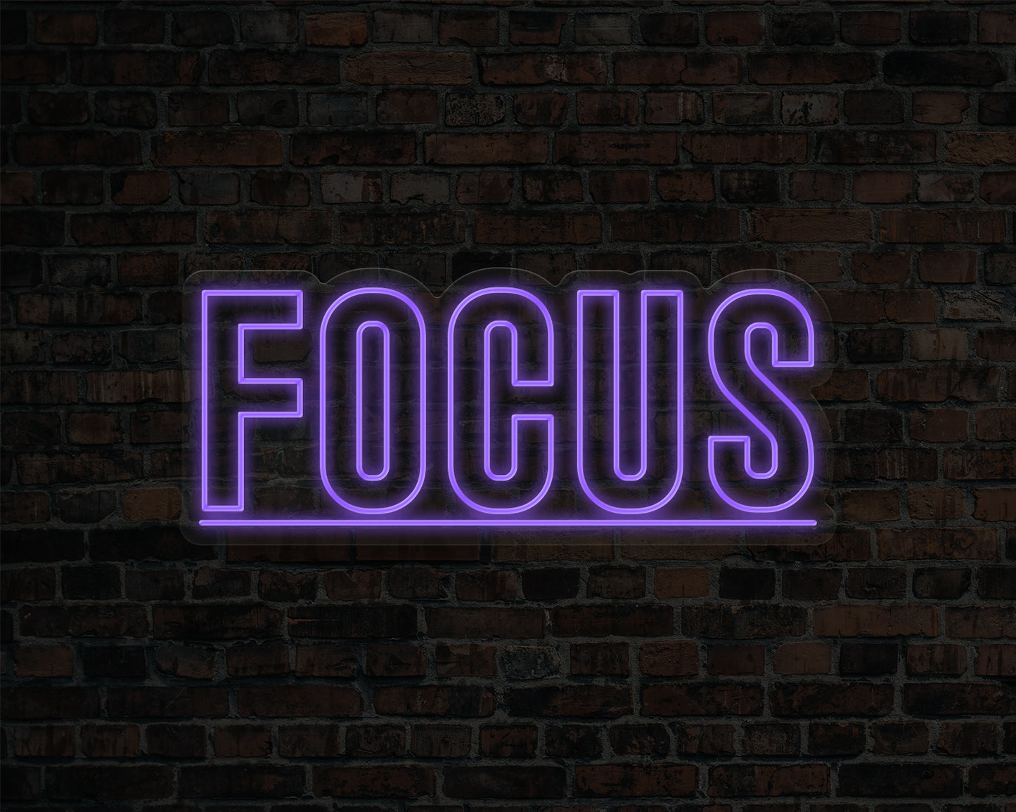 Focus Neon Sign