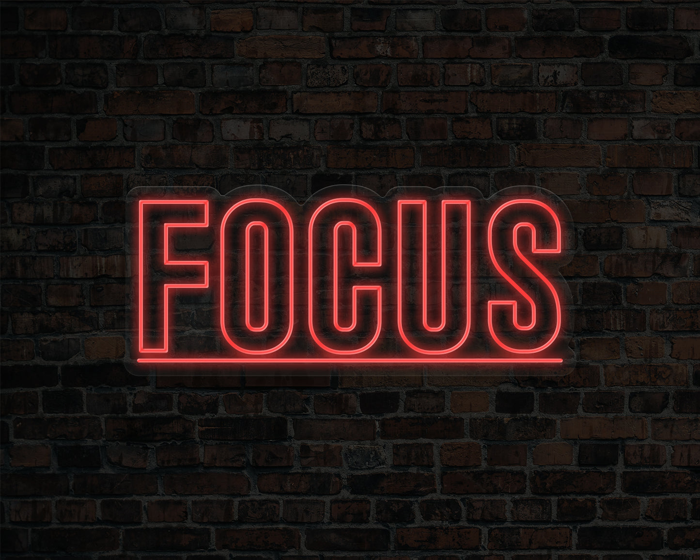 Focus Neon Sign