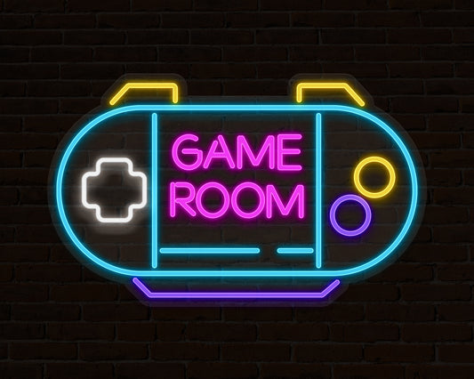 Game Room Neon Sign
