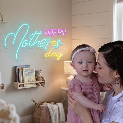 Happy Mother's Day Neon Sign