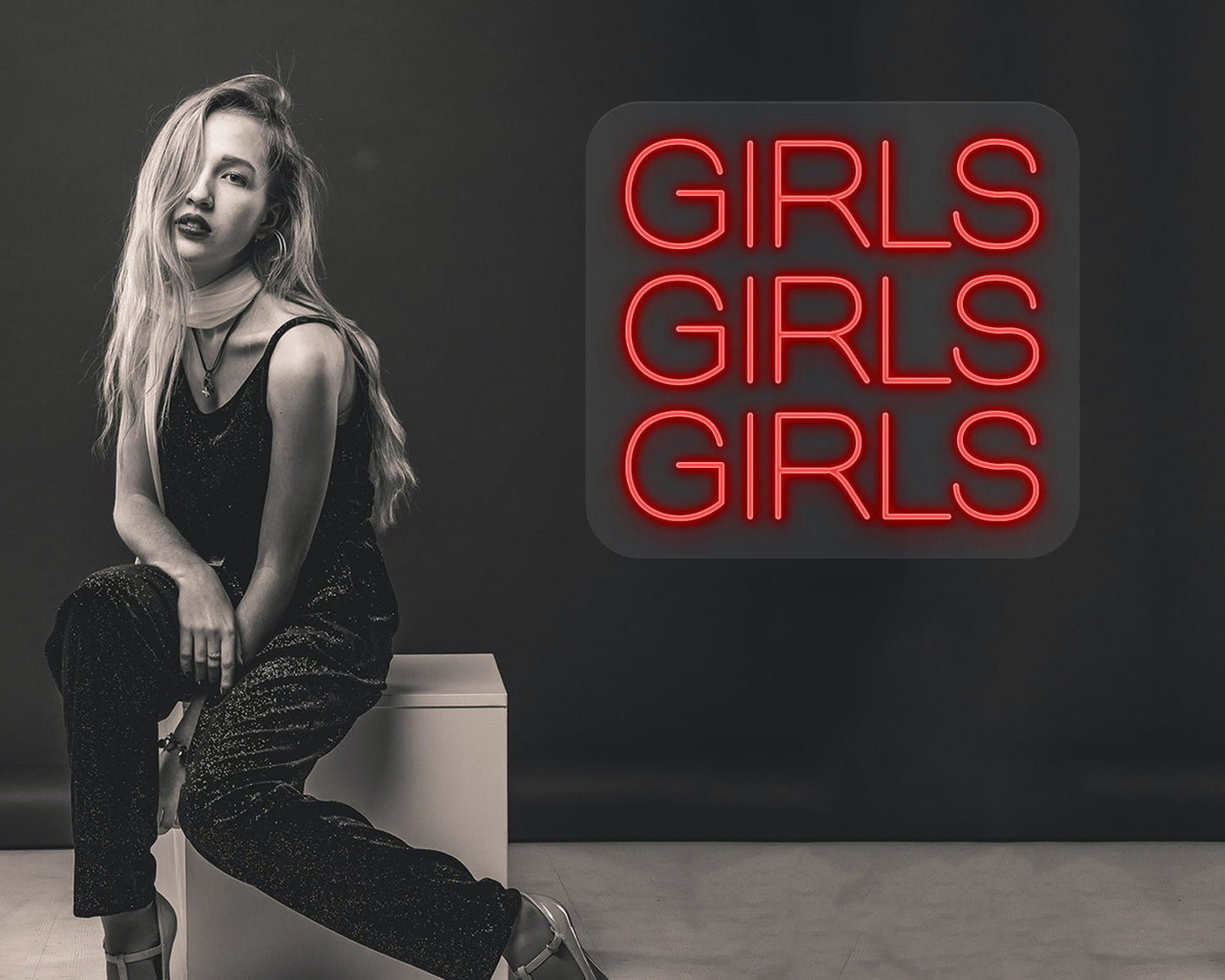Girls Neon Sign