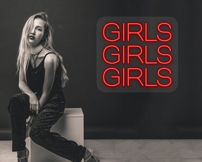 Girls Neon Sign