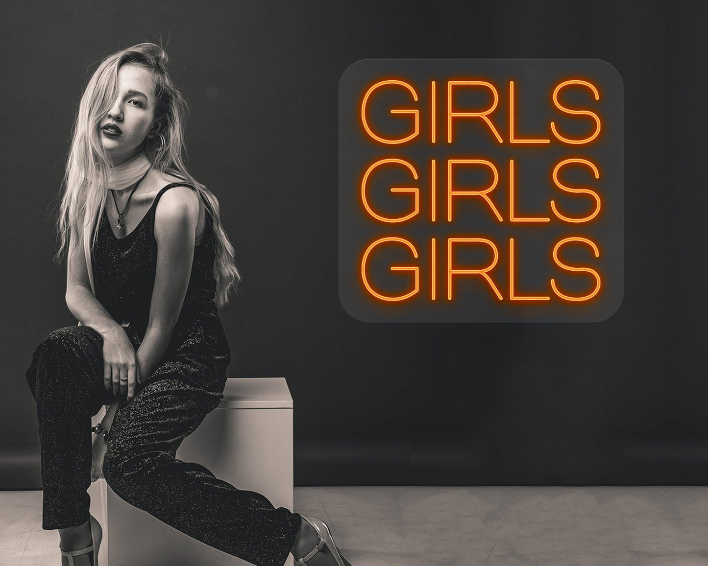 Girls Neon Sign
