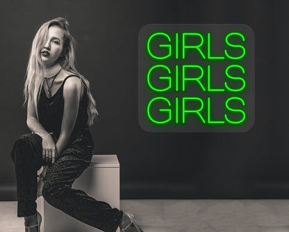 Girls Neon Sign