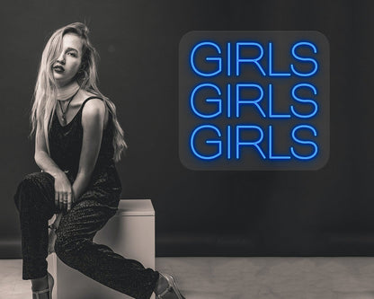Girls Neon Sign