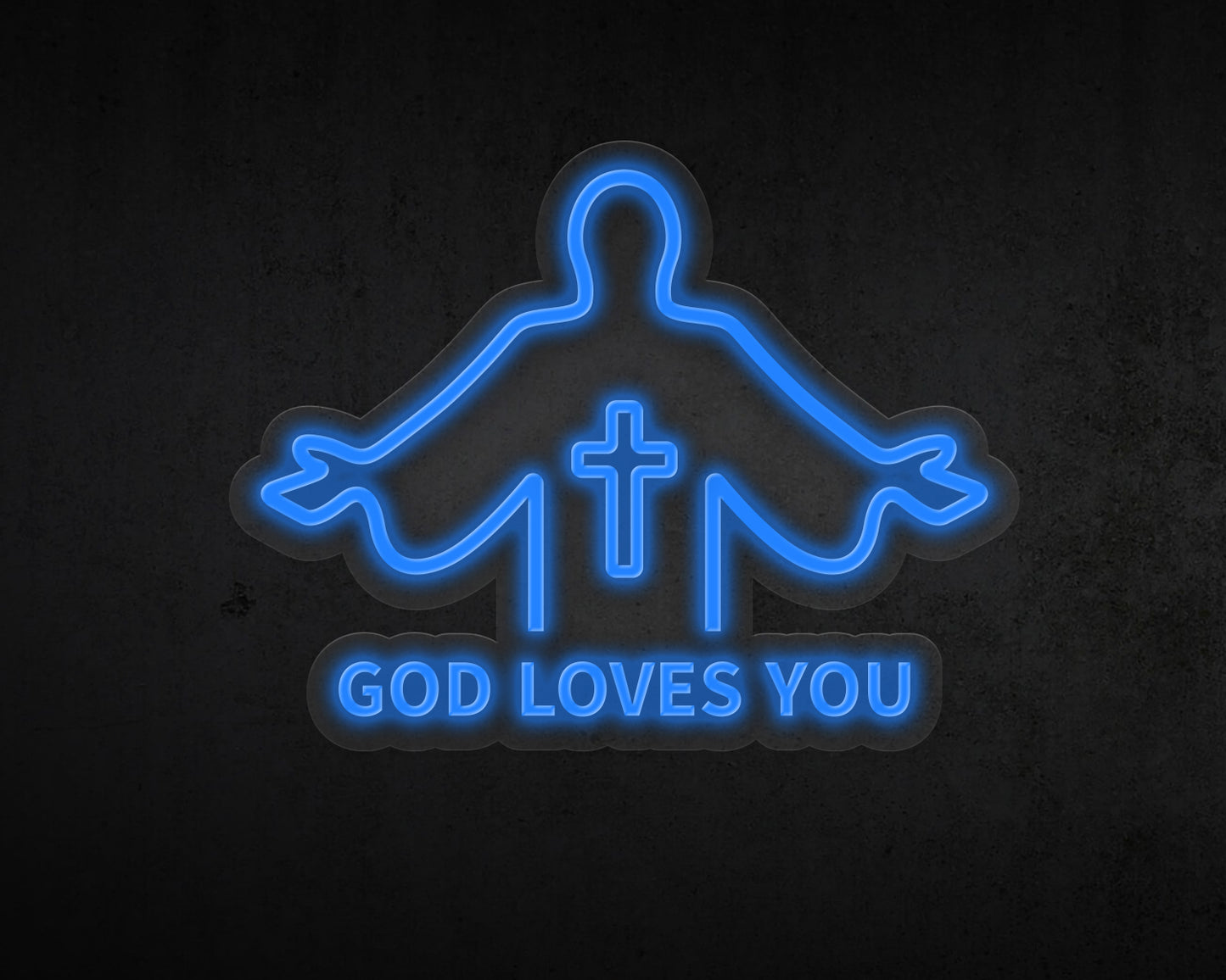 God Loves You Neon Sign