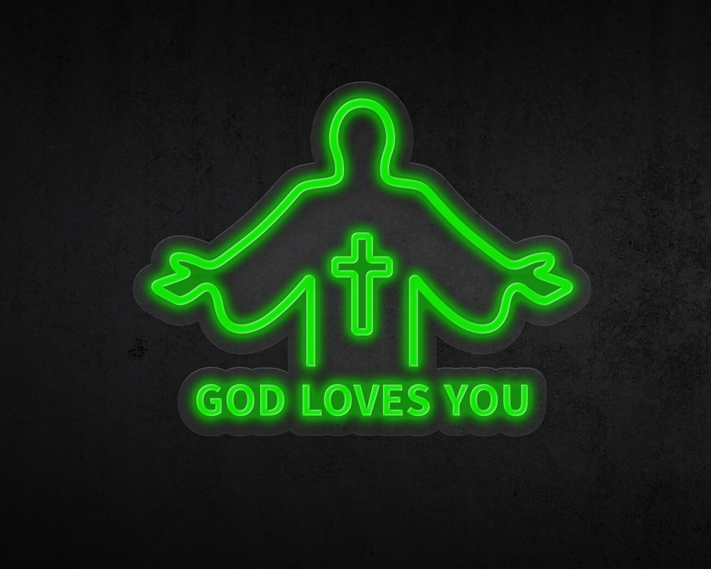 God Loves You Neon Sign