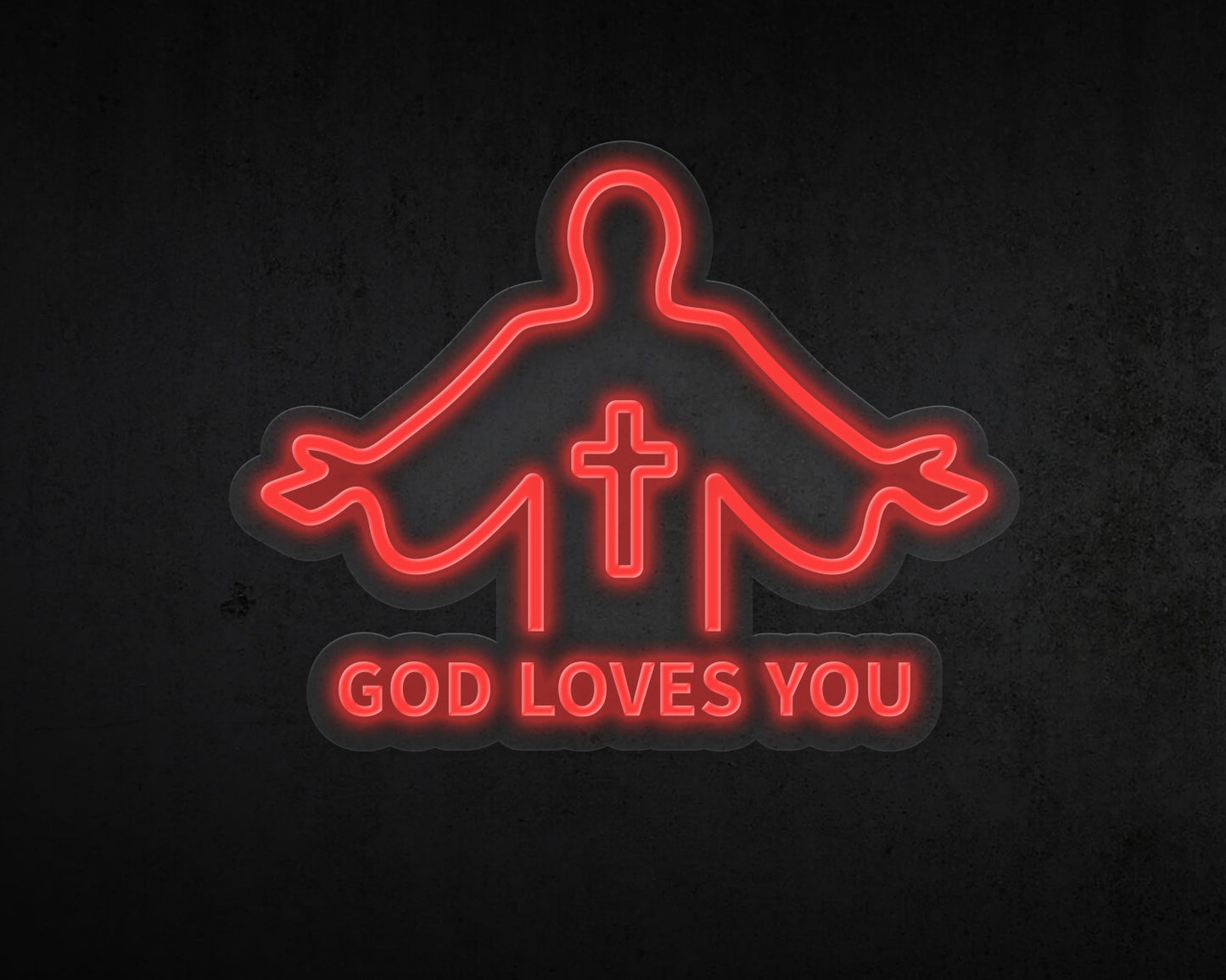 God Loves You Neon Sign