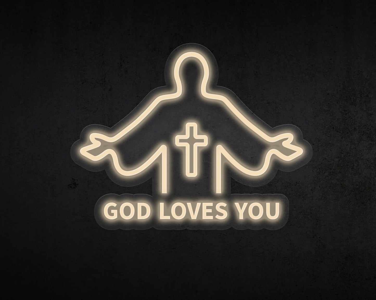 God Loves You Neon Sign