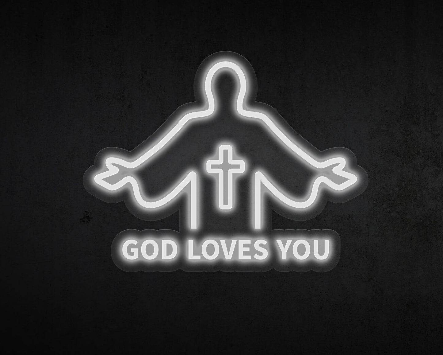 God Loves You Neon Sign