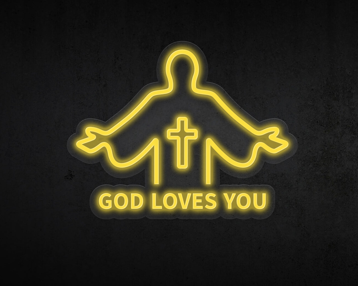 God Loves You Neon Sign