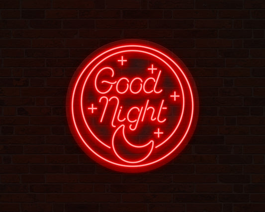 Good Night Neon Sign