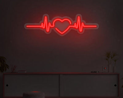Heartbeat Neon Sign