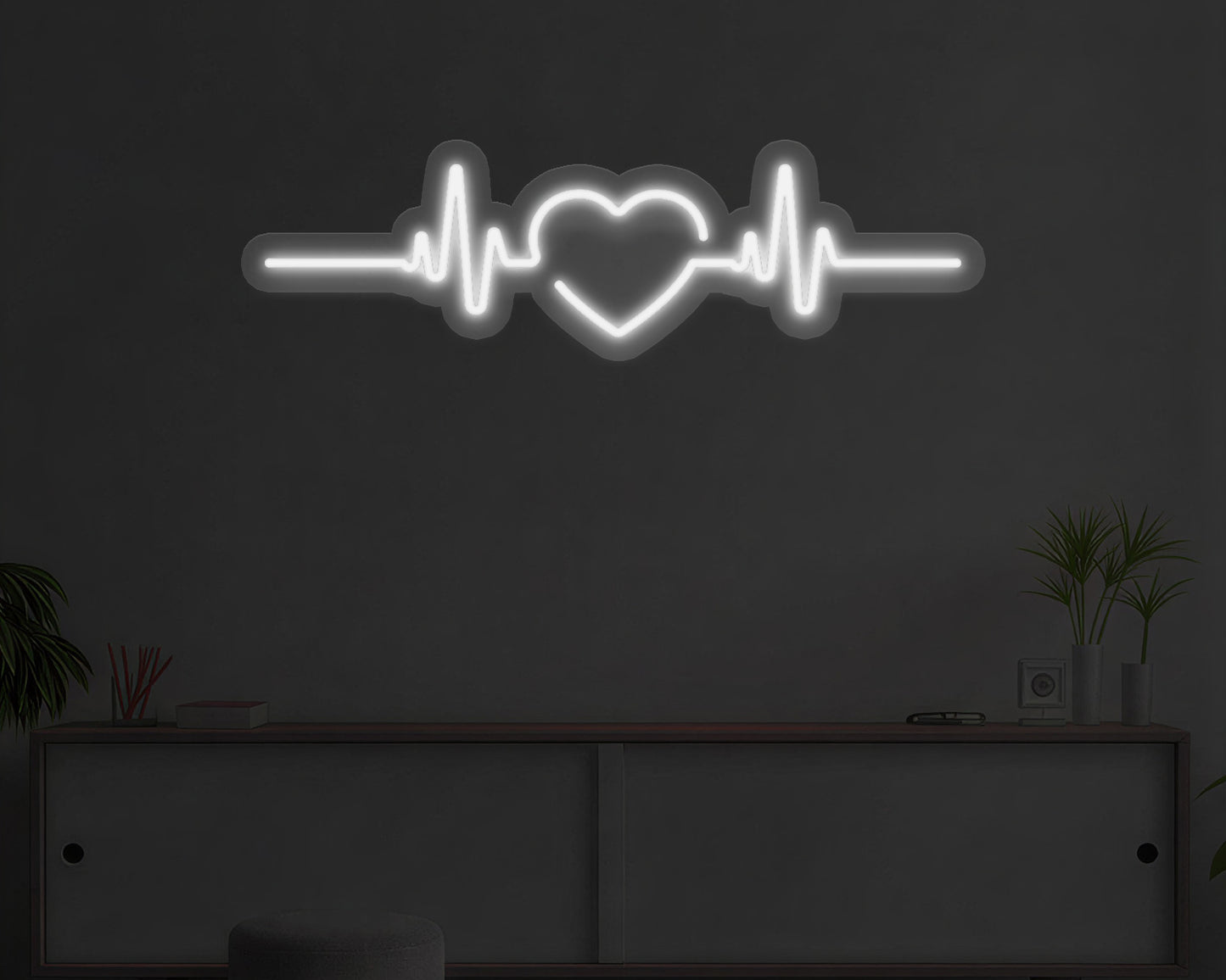 Heartbeat Neon Sign