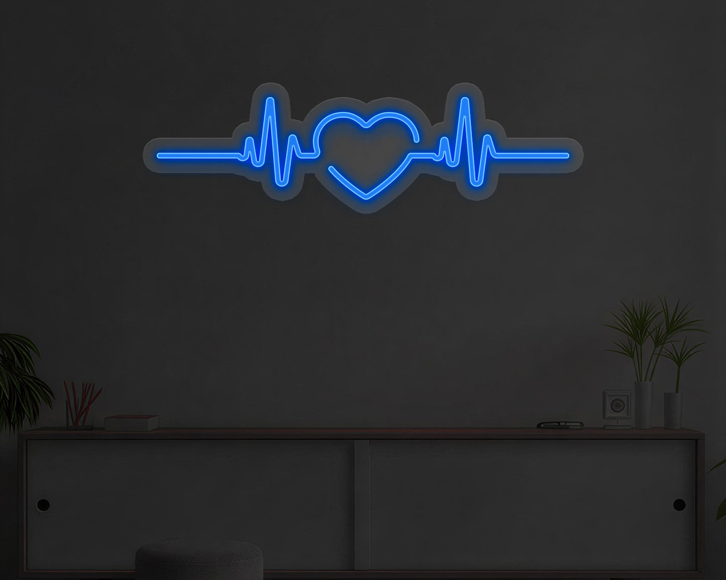 Heartbeat Neon Sign