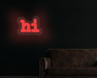 Hi Neon Sign